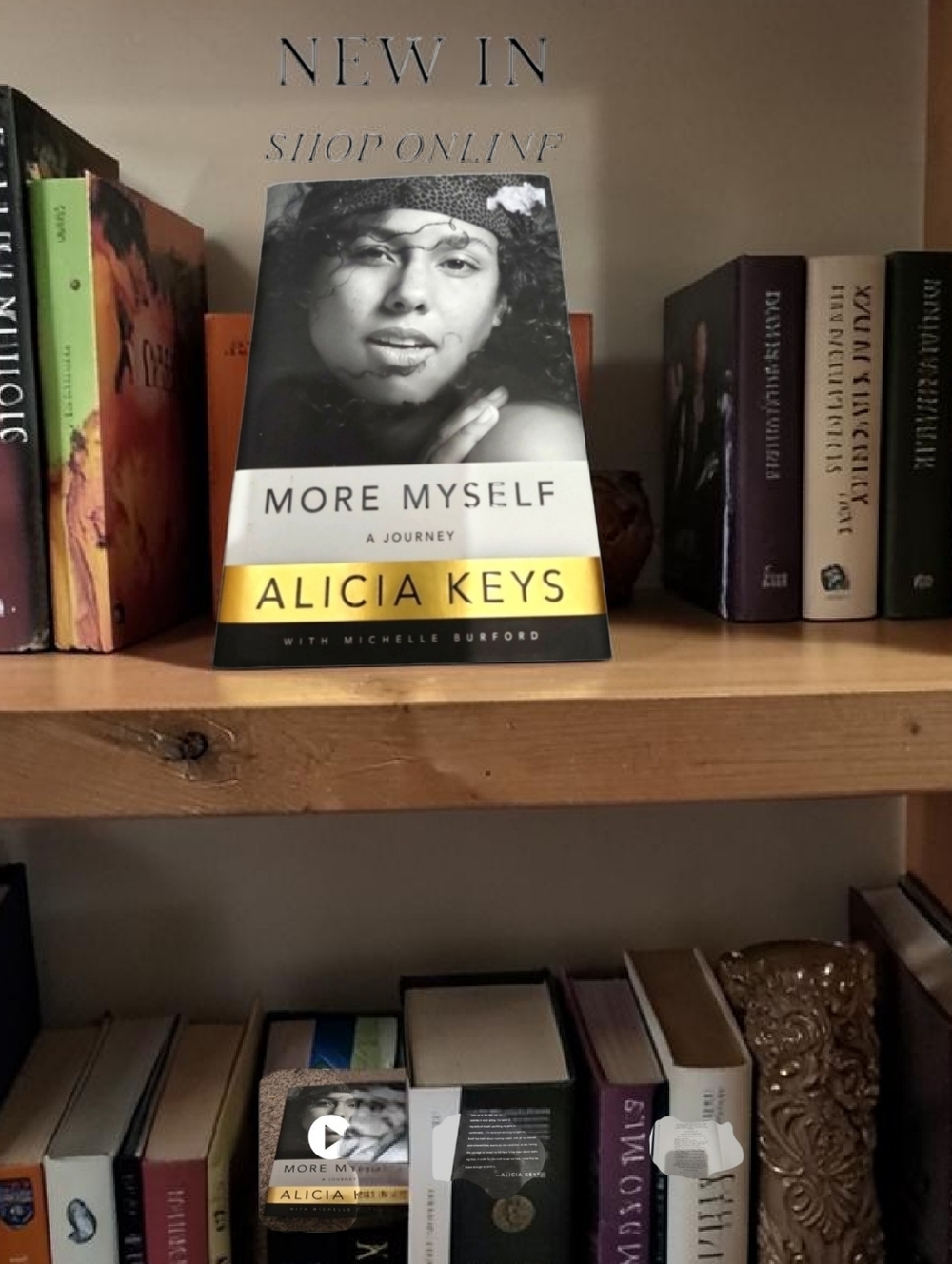 First Edition "More Myself: A Journey" Hardcover Book by Alicia Keys